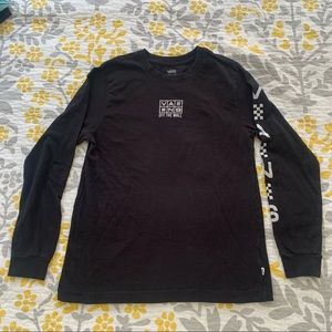 Vans Black Long Sleeve